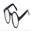 Ernest Hemingway Round/Oval Blue Light Block Reading Glasses +2.00 H4616 Black 47mm view 1