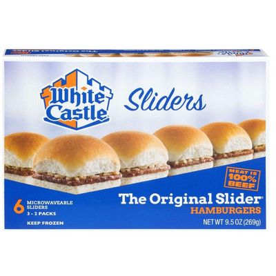 White Castle Hamburger The Original Slider, 9.5 Ounce - 12 per case.