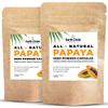 Papaya Seed Powder Capsules  Powerful Papain Supplement with Vitamins A, C, & E & Enzymes for Digestion & Gut Health  360mg/Serving  60 Vegan Capsules per Pack (Pack of 2, 60-120 Day Supply) view 1