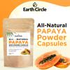 Papaya Seed Powder Capsules  Powerful Papain Supplement with Vitamins A, C, & E & Enzymes for Digestion & Gut Health  360mg/Serving  60 Vegan Capsules per Pack (Pack of 2, 60-120 Day Supply) view 3