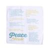 Swanson Christian Products Prayer Cloth Pack of 6 8x8 Prayer Cloths for Anointing Prayer Pocket Prayer Cloths (Peace) Prayer Cloth for Christians Prayers in My Pocket view 1