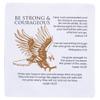 Swanson Christian Products Prayer Cloth Pack of 6 8x8 Prayer Cloths for Anointing Prayer Pocket Prayer Cloths BE Strong & Courageous Prayer Cloth for Christians view 1