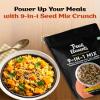 True Elements 9 in 1 Snack Mix 8.82 Oz - Mix of Pumpkin, Watermelon, Flax, Chia, Sunflower, Peanuts, Soynuts, Almonds & Cashew Nuts view 4