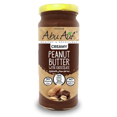 Abu Auf Peanut Butter with Chocolate 330 gm