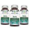 Amazing Formulas Biotin 10000mcg 200 Veggie Capsules Supplement | Non GMO | Gluten Free | Made in USA | Suitable for Vegetarians (Pack of 3) view 1