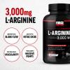 Force Factor L-Arginine Nitric Oxide Supplement with BioPerine to Help Build Muscle and Support Stronger Blood Flow, Circulation, Nutrient Delivery, and Pumps, L-Arginine 3000mg, 3g, 150 Capsules view 2