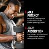 Force Factor L-Arginine Nitric Oxide Supplement with BioPerine to Help Build Muscle and Support Stronger Blood Flow, Circulation, Nutrient Delivery, and Pumps, L-Arginine 3000mg, 3g, 150 Capsules view 3