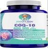 Abundant Life Wellness CoQ10 400 MG Per 2 Caps - Ubiquinone - Excellent Value - Heart, Brain & Cellular Supplement - Energy Support - 200 Caps in Bottle - by Foxxy Doc view 1