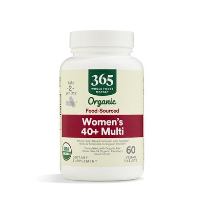365 by Whole Foods Market, Vitamin Multi Womens 40 Plus Food Cultured, 60 Count