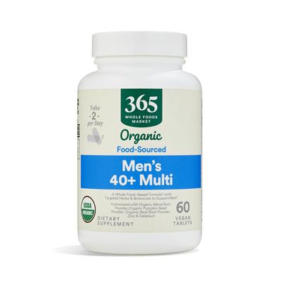 365 by Whole Foods Market, Vitamin Multi Mens Food Cultured 40 Plus, 60 Count