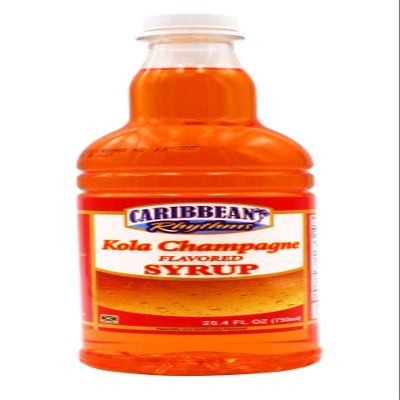 CARIBBEAN RHYTHMS Kola Champagne Syrup, 25.4 Oz