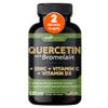 Gade Nutrition Quercetin with Bromelain Vitamin C and Zinc Vitamin D3 | Immune Support Supplement in Capsules | Non-GMO, Gluten-Free, Vegan | Made in The USA | 2 Month Supply view 1
