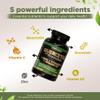 Gade Nutrition Quercetin with Bromelain Vitamin C and Zinc Vitamin D3 | Immune Support Supplement in Capsules | Non-GMO, Gluten-Free, Vegan | Made in The USA | 2 Month Supply view 3