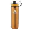 Giraffe Bottle 24oz Stainless Steel Drinking Bottle with Insulated and Direct-Drink Lids, Burnt Orange view 1