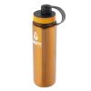 Giraffe Bottle 24oz Stainless Steel Drinking Bottle with Insulated and Direct-Drink Lids, Burnt Orange view 2
