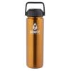 Giraffe Bottle 24oz Stainless Steel Drinking Bottle with Insulated and Direct-Drink Lids, Burnt Orange view 3