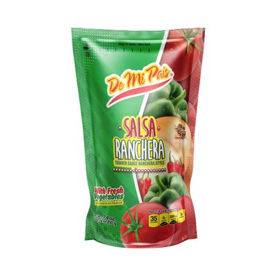 De Mi Pais Salsa Ranchera con Verduras Frescas 7.4 oz / Tomato Sauce Ranchera Style with Fresh Vegetables 7.4 oz (24)