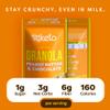 Kiss My Keto Granola Cereal  Grain Free Keto Cereal, Gluten Free Protein, Keto Nut for Yogurt (Peanut Butter & Chocolate, Pack of 4) view 3