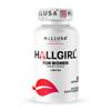 Hallusa Natural HALLGIRL Aguaje Curves Capsules for Women 1000mg, Curve Enhancer with Mauritia Flexuosa Fruit - Booty, HIPS & Bust Support  60 Capsules view 1