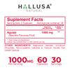 Hallusa Natural HALLGIRL Aguaje Curves Capsules for Women 1000mg, Curve Enhancer with Mauritia Flexuosa Fruit - Booty, HIPS & Bust Support  60 Capsules view 4