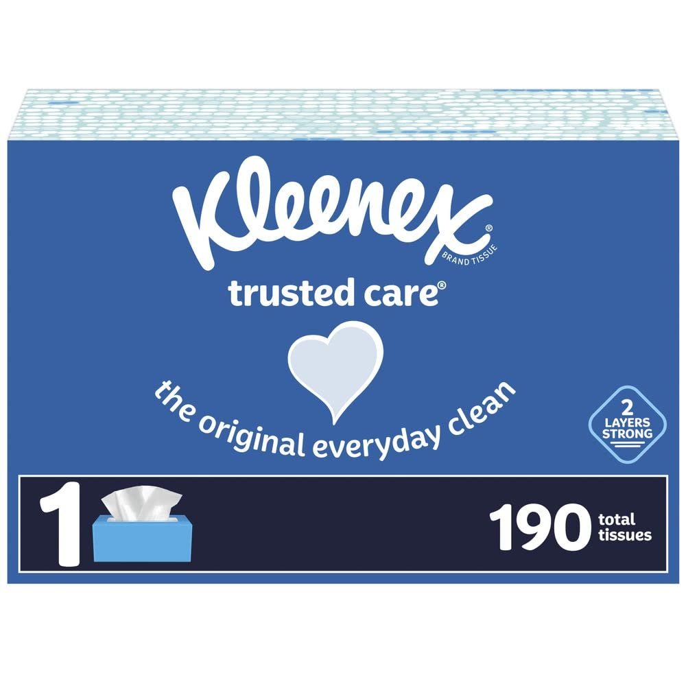Kleenex Trusted Care Facial Tissues - 190 ct