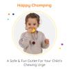 Fun and Function - Winking Emoji Necklaces - 2 Sensory Chew Necklaces for Kids - Sensory Oral Motor Aid for Children with Special Needs - Textured Chewing Necklace to Help Reduce Anxiety - For Ages 3+ view 2