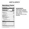 Rib Rack Pork Rinds, Hot & Spicy - 4 x 4oz view 2