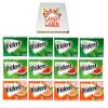 Trident Sugar Free Chewing Gum, Variety Pack of 12 by CANDY CABIN (Spearmint - Tropical Twist - Watermelon Twist) view 1