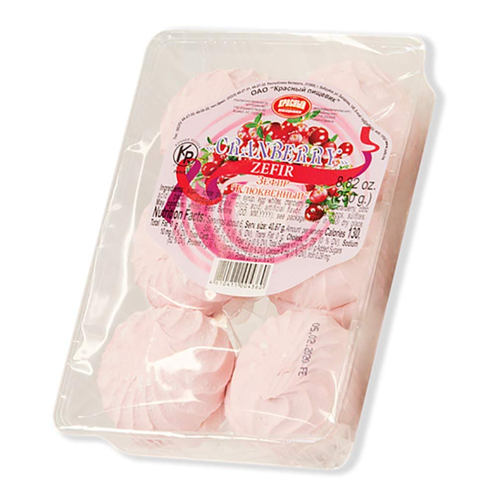 ZEFIR "Cranberry" | Marshmallow | 250 gr | Pack of 2