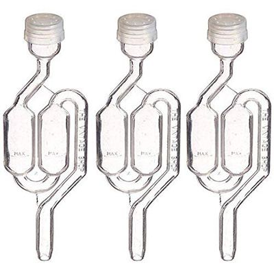 Twin Bubble Airlocks 3-Pack