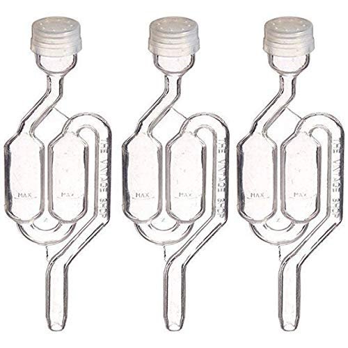 Twin Bubble Airlocks 3-Pack
