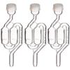 Twin Bubble Airlocks 3-Pack view 1