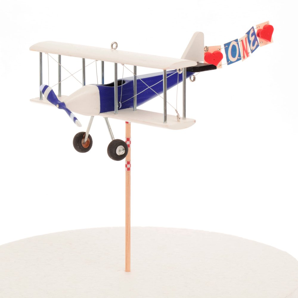 Airplane Cake Topper One First Birthday, 1 Year Old, Airplane Theme Party