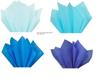 Blue Mix Multi Colored Gift WrapTissue Paper 100 Sheets 15" x 20" Premium Quality Gift Wrap Tissue Paper by A1 Bakery Suppliers Made in USA view 1
