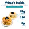 Wonderslim Protein Pancake & Waffle Mix, Blueberry, Low Sugar & Low Calorie (7ct) view 4