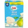 Dole Diced Pears in 100% Juice - Dole Fruit Bowls Snacks - 4 oz Fruit Bowls - 12 Pack view 1
