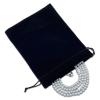 12-Pack heavyweight Velvet Gift Bags w/Drawstring - XLarge (Black 8x10) - garment pouches for Party Favor, Goodie by The Display Guys view 4