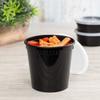 Karat [24oz - 240 ct Black PP Injection Molded Round Deli Containers with Lids (FP-IMDC24-PPB) view 4