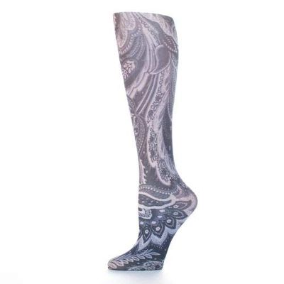 Red Moby Celeste-Stein-CMPS-2216 Womens 8-15 mmHg Compression Sock - Black Calypso