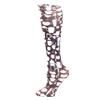 Red Moby Celeste-Stein-CMPS-1976 Womens 8-15 mmHg Compression Sock - Coffee view 1