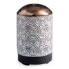 Airome Ceramic Essential Oil Diffuser with Timer|100 mL Humidifying Ultrasonic Aromatherapy Diffuser 8 Colorful LED Lights, Two Mist Modes, Timed Shut-Off, Geometric view 1