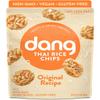Dang Thai Rice Chips | Gluten Free, Soy Free & Preservative Free Rice Crisps, Healthy Snacks Made with Whole Foods (Original, 3.5 Ounce (Pack of 6)) view 1