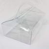 Durapak Supplies 150 PCS 6-3/8 x 4-1/2 x 5-1/2" Clear APET Food Safe Handbag/Gable Shaped Box with Arc Handle view 3