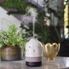 Airome Ceramic Essential Oil Diffuser with Timer|100 mL Humidifying Ultrasonic Aromatherapy Diffuser 8 Colorful LED Lights, Two Mist Modes, Timed Shut-Off, Glazed Concrete view 2