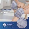 REVIX Microwave Heating Pad for Knee Support, Heated Knee Wrap with Moist Heat for Stiffness, Elbow & Joint, Microwavable Hot or Cold Compress for Women & Men view 2