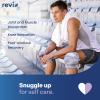 REVIX Microwave Heating Pad for Knee Support, Heated Knee Wrap with Moist Heat for Stiffness, Elbow & Joint, Microwavable Hot or Cold Compress for Women & Men view 4