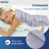 REVIX Extra Large Microwave Heating Pad for Back with Moist Heat, Microwavable Heated Wrap for Full Back, Stomach, Shoulder and Neck,Leg, Support Cold Therapy view 2