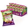 Gembos Spicy Plantain & Pork skins Snack Pack, Chili Lime and Salt Chips, Crunchy Chicharrones and Plantain Mix, Bold Flavor Snack 4 oz Bags, 12-Pack view 1