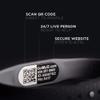 myID Hive Medical ID Bracelet for Diabetes Epilepsy Autism and More - Silver Pod (M/L, Navy) view 2