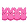 Just Born Easter Peeps, Pink Marshmallow Bunnies - 12 Count, 4.5 Ounce Pack view 3